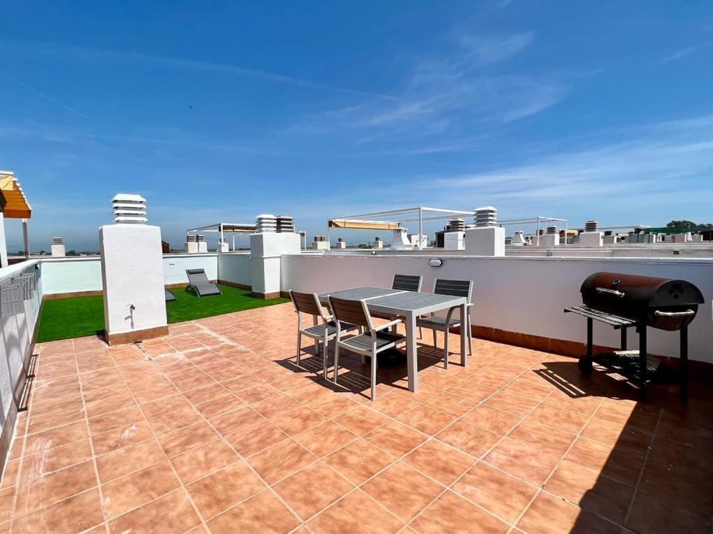 Vistas Al Mar Playa Eucaliptus, Con Solarium Privado Apartment L'Eucaliptus Ngoại thất bức ảnh
